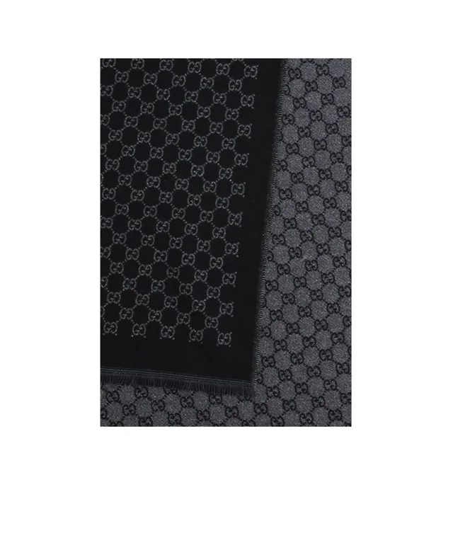Gucci GG Fringed Scarf, photo 4 of 4 from SENSER
