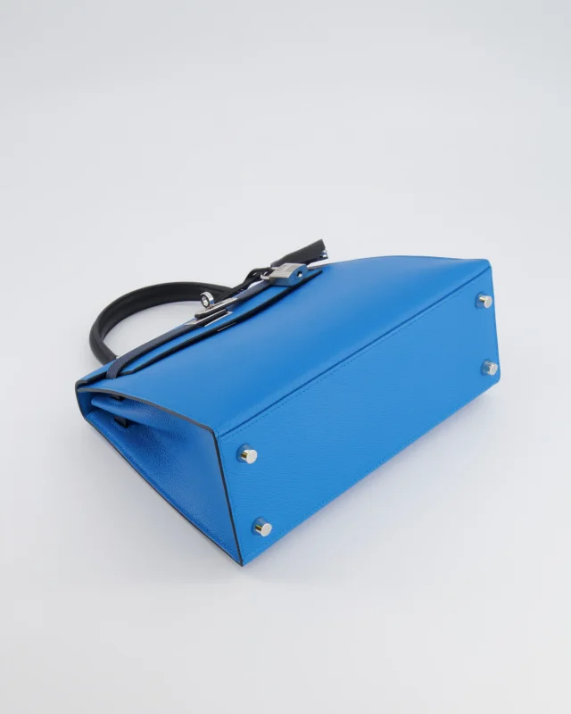 Hermès Kelly II Tricolour 25 Sellier Bag in Black Epsom leather from Sellier, photo 19 of 21