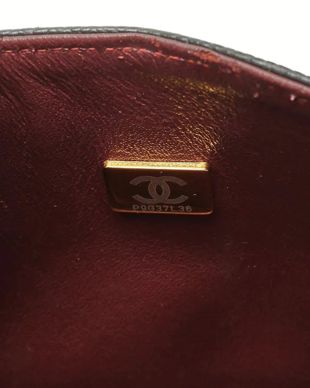 Chanel Small Classic Caviar Double Flap Bag in Caviar leather from A Retro Tale, photo 9 of 10