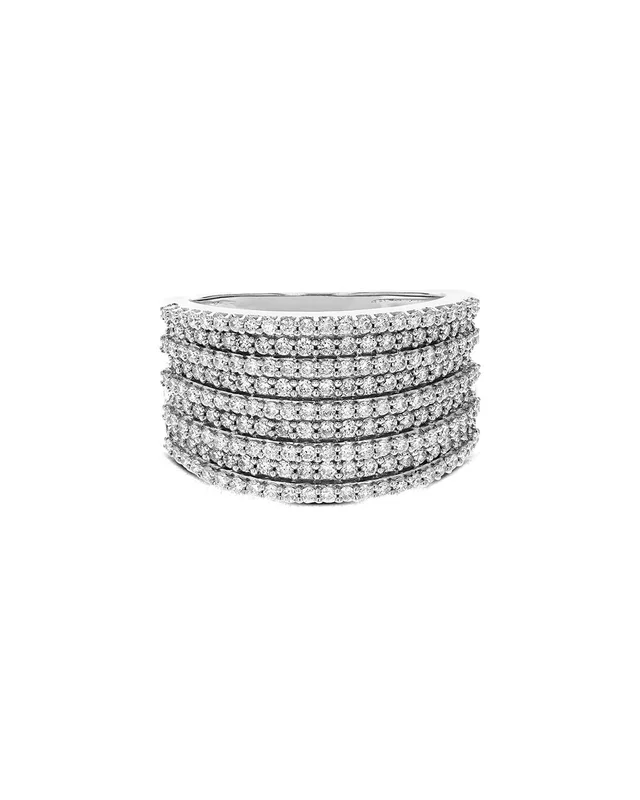 Amairah Silver 1.00 ct. tw. Lab-Grown Diamond Ring, image 1 of 1 from Gilt