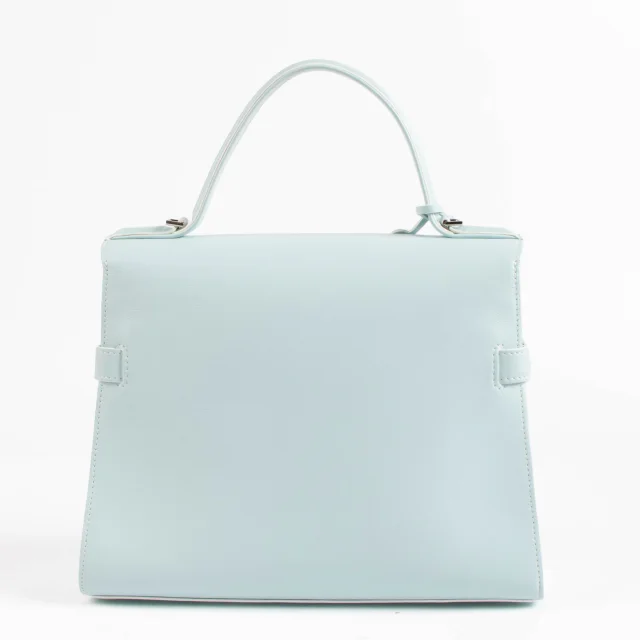 Delvaux Celadon Calf Souple Tempête MM Bag in Leather from Labellov, photo 4 of 9