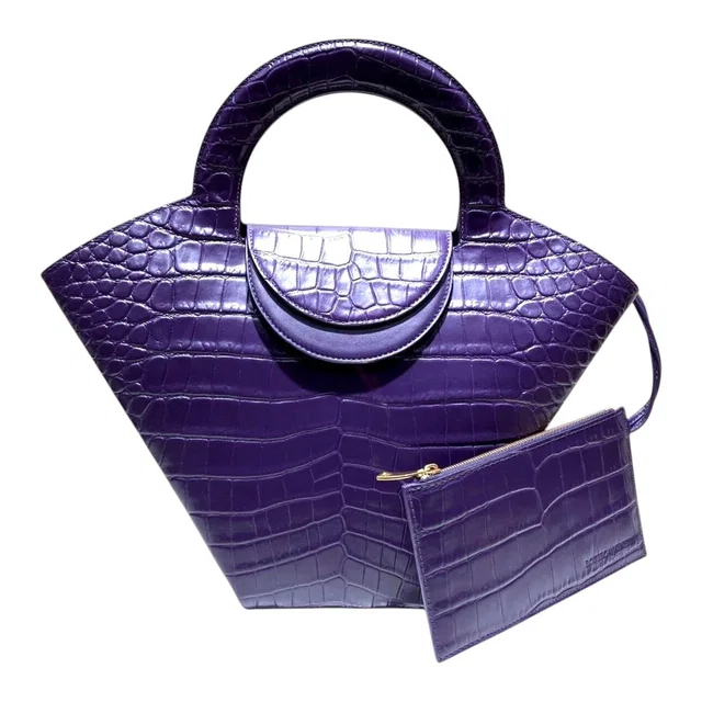 Bottega Veneta Doll Small Leather Handbag in Leather from LuxUness