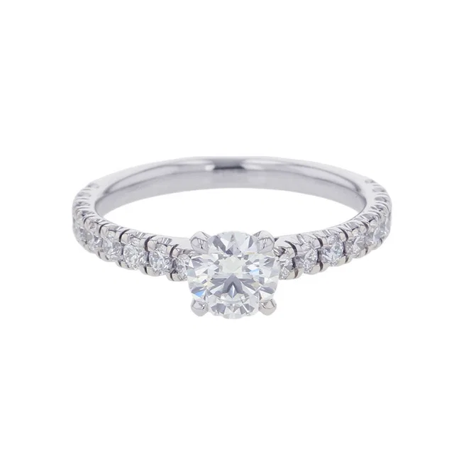 Etincelle De Cartier solitaire ring Size 46/#6N4744346/N4744300 Pt950 from GALLERY RARE