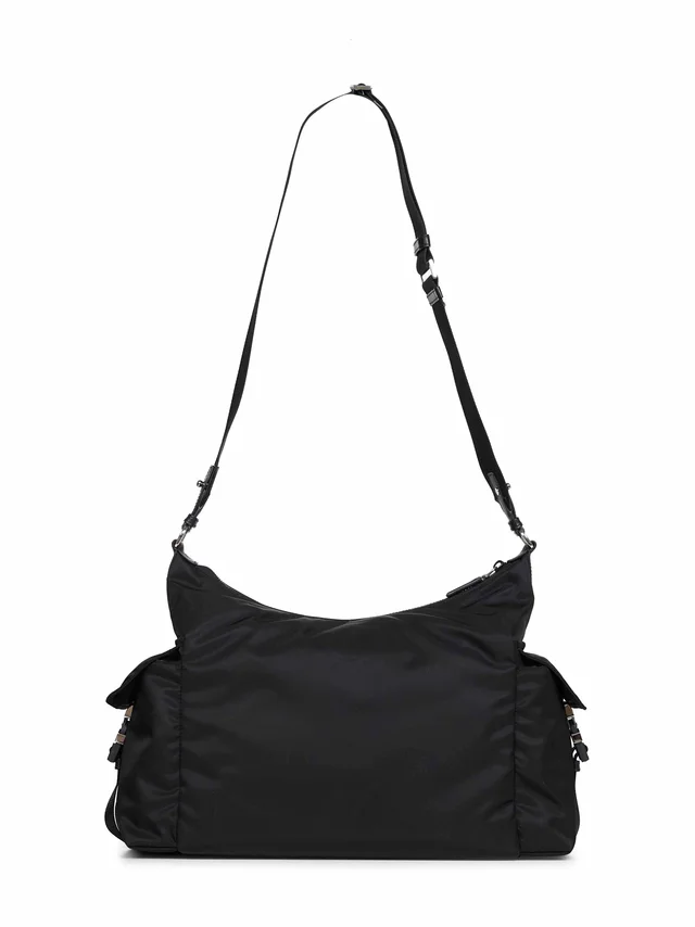 Prada Explore Shoulder Bag — Black Recycled Polyamide in Black Nylon from HEWI, photo 2 of 2