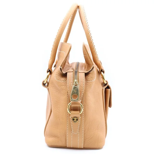 Celine Boogie Bag Handbag Brown Leather Gold in Brown Leather from The Reluxe, photo 2 of 2