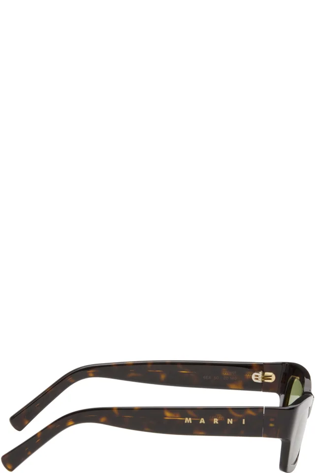 Marni Brown RETROSUPERFUTURE Edition Haicli Sunglasses, photo 2 of 4 from SSENSE