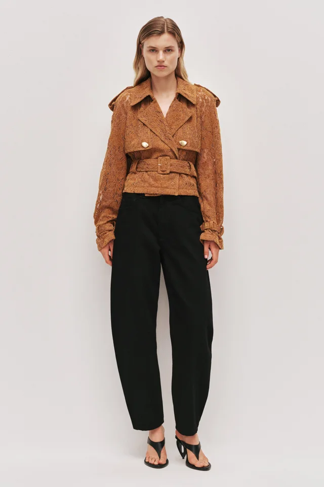 AJE Florence Lace Cropped Jacket from Aje, photo 1 of 1