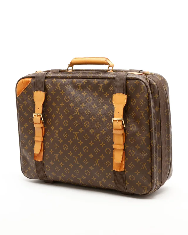 Louis Vuitton Monogram Satellite 53 Suitcase in Coated canvas from A Retro Tale, photo 2 of 10