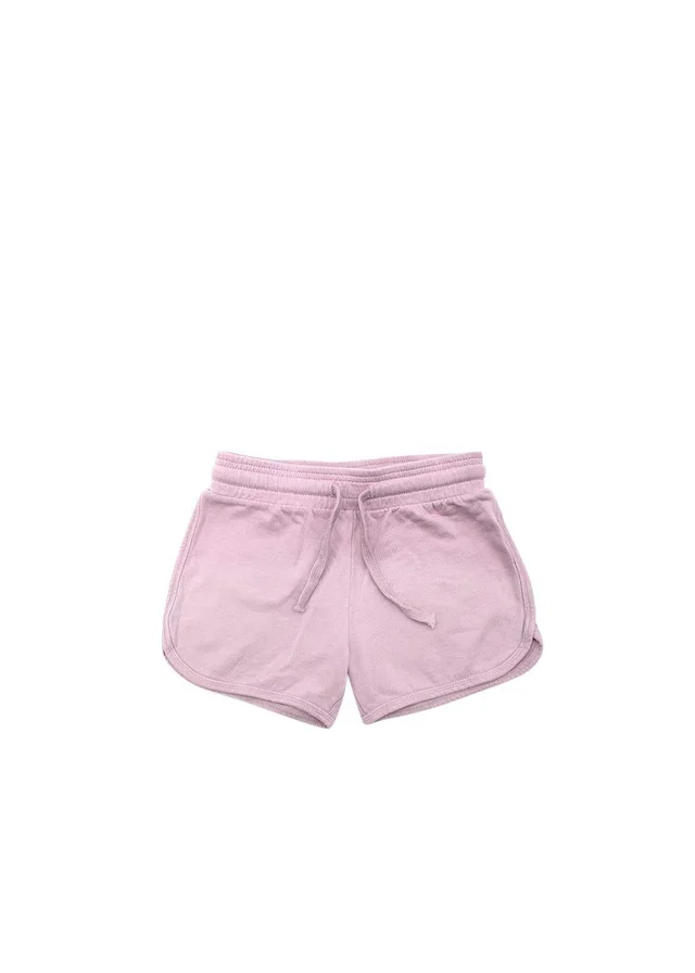 Stella McCartney Pink Drawstring Cotton Shorts in Pink from HEWI