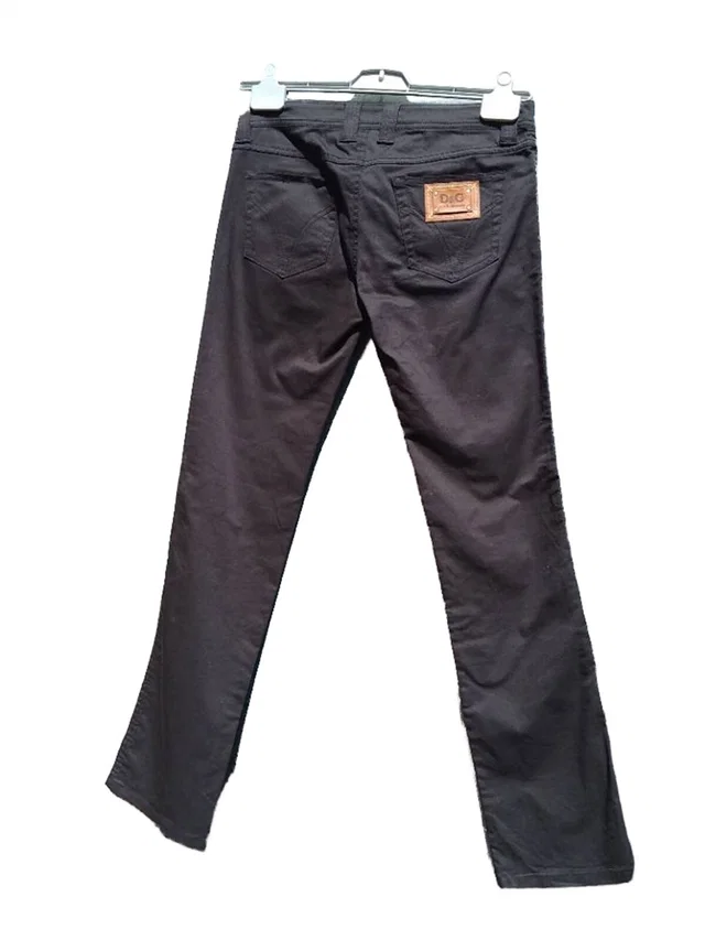 Dolce & Gabbana Slimmy Jeans Black Size: 8 in Black Cotton from Oxfam Online Shop