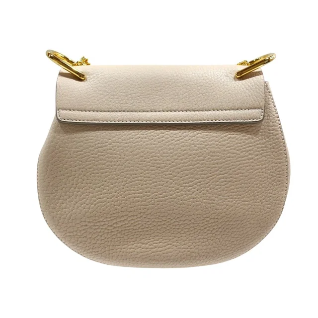 Chloé Tan Strap Chain Shoulder Drew Beige Bag in brown|neutral from Poshmark