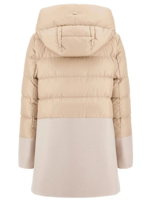 Herno Color-block hooded down jacket, photo 3 of 3 from SENSER