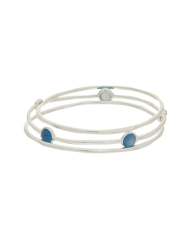 IPPOLITA Wonderland Silver Gemstone Bracelet, image 1 of 1 from Gilt