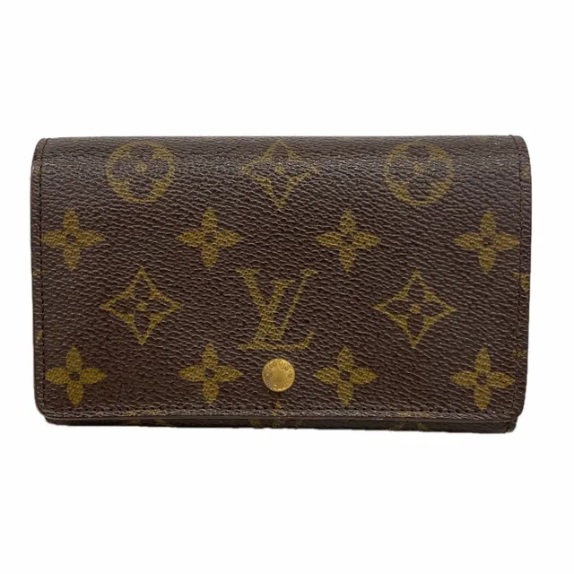 Louis Vuitton Wallet Monogram Porte Monnaie Billets Tresor Brown in Brown from The Reluxe
