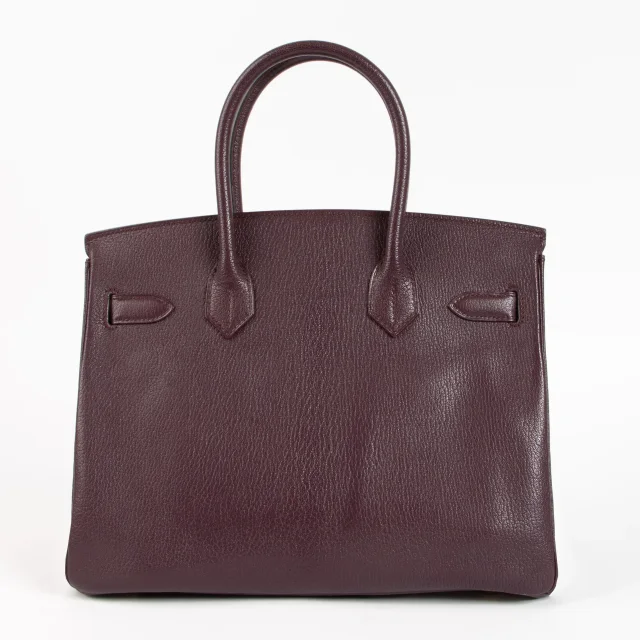 Hermès HSS Birkin 30 Quetsche Chevre Mysore BGHW in Goatskin from Labellov, photo 4 of 13
