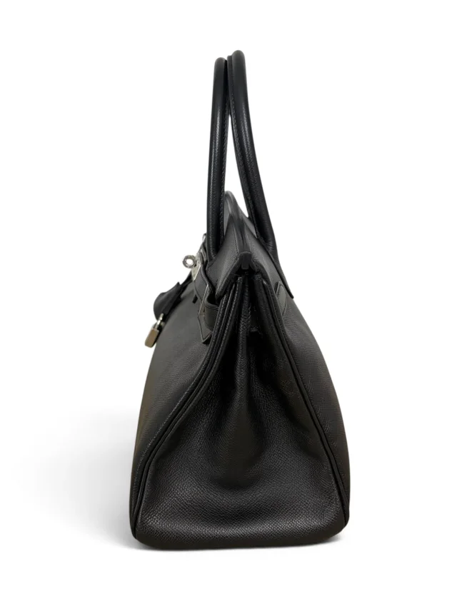 Hermès Black Epsom Birkin 30 PHW in Black Epsom leather from Season 2 Consign, photo 5 of 12