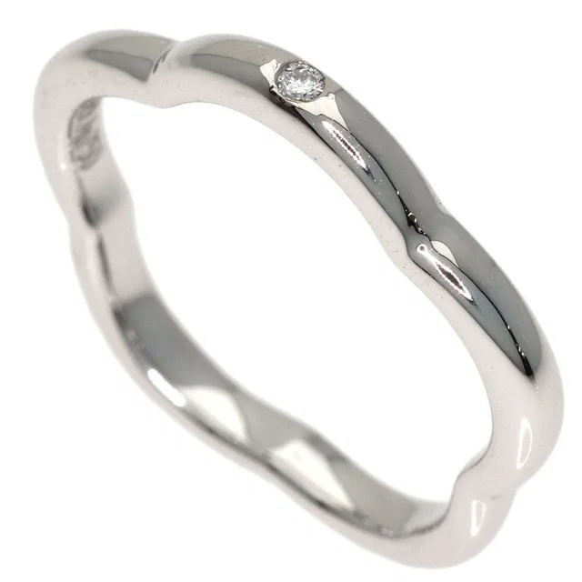 Chanel Camellia Diamond 45 Ring 18K White Gold in White from The Reluxe