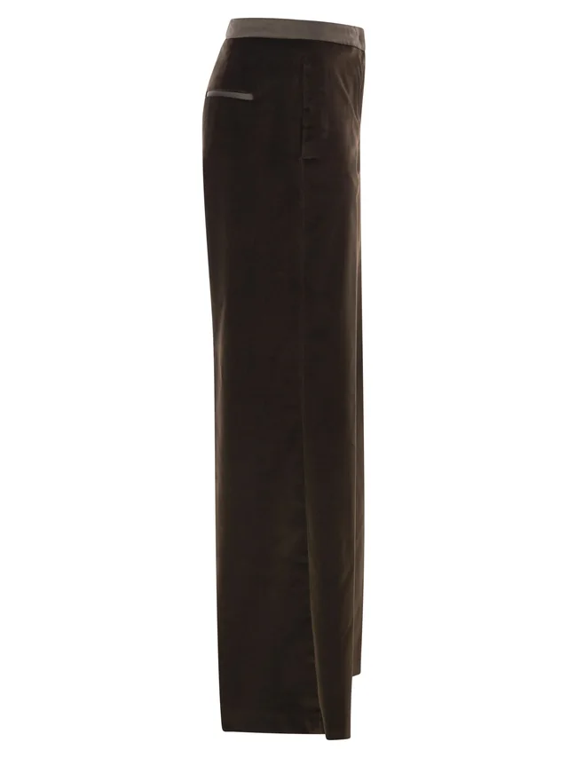 Peserico Straight-leg casual trousers, photo 2 of 4 from SENSER