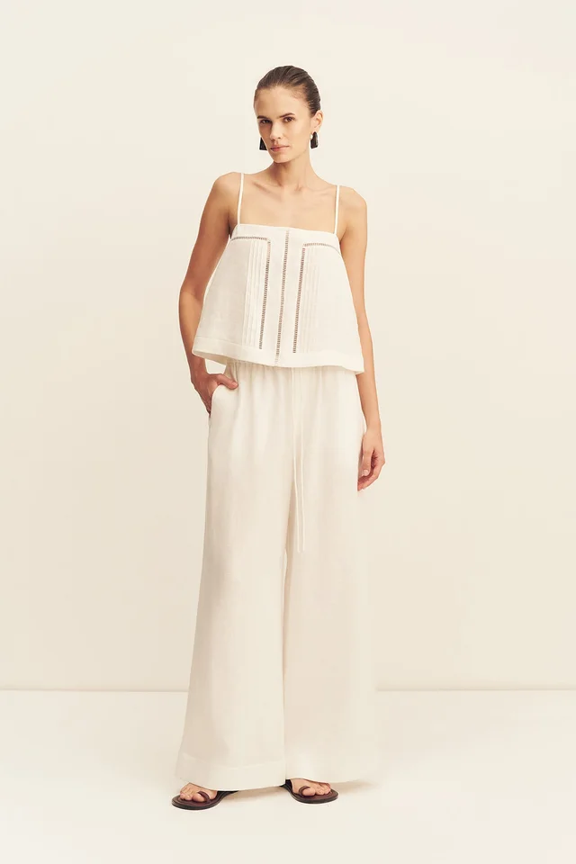 Shona Joy TOMMY LINEN CAMI - IVORY from Shona Joy, photo 1 of 1