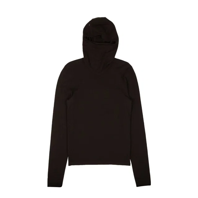 Bottega Veneta Black Cashmere Hoodie in Black Cashmere from HEWI