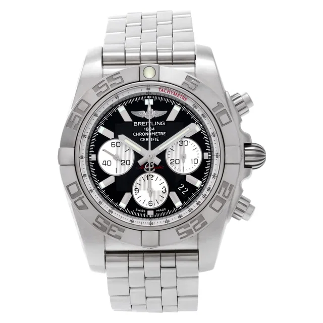 Unused Breitling Chronomat 44mm AB011012/b967 in Stainless Steel from Gray And Sons