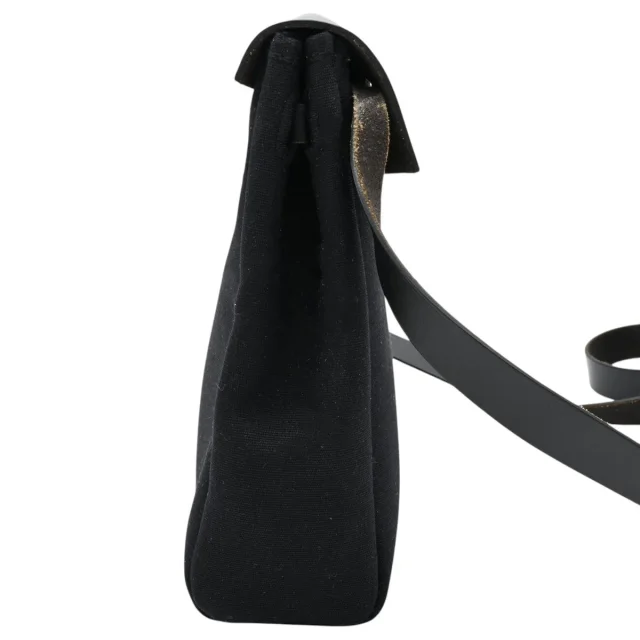 Hermès 2004 production AEL Bag TPM Natural/Black from VINTAGE QOO TOKYO, photo 4 of 19