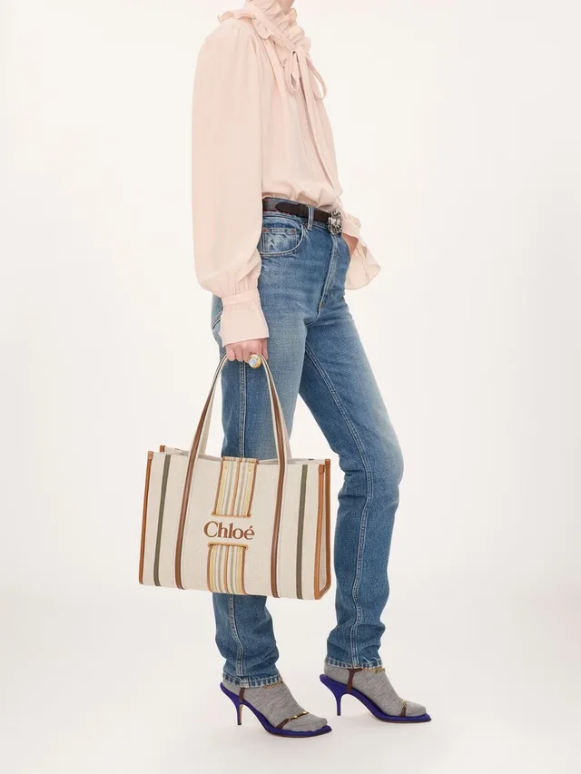Chloé Woody Loop Tote Bag, photo 4 of 7 from SENSER