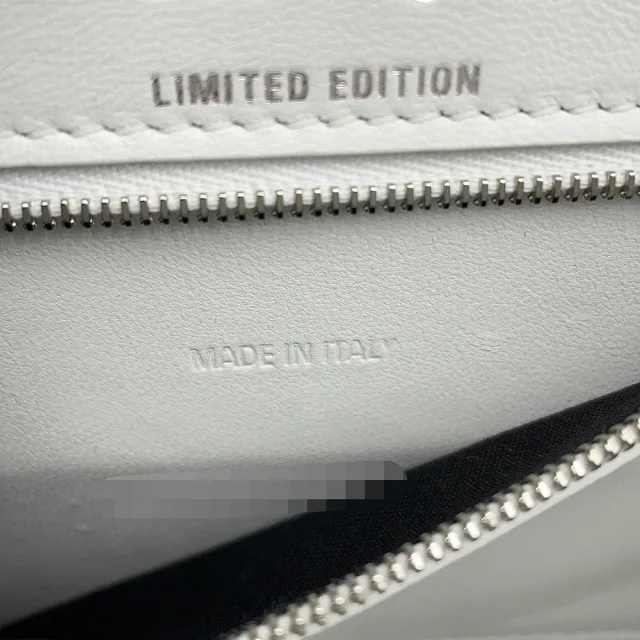 Balenciaga Adidas Collaboration Hourglass 2-Way Handbag White/Black593546 Leather Size Small in White Leather from GALLERY RARE, photo 18 of 19