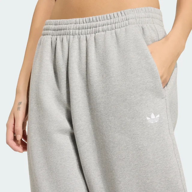 Adidas ESSENTIALS LOOSE FLEECE JOGGERS in Grey, photo 5 of 6 from adidas (US)
