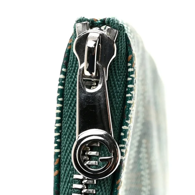 Goyard Goyardine Senat Pochette MM Green in Green Coated canvas from FASHIONPHILE, photo 8 of 8