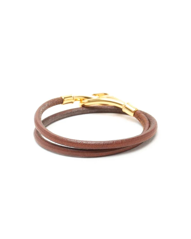 Hermès Jumbo Double Bracelet in Leather from A Retro Tale, photo 4 of 5