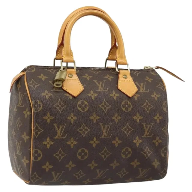 Louis Vuitton Speedy Monogram Canvas Neutral Bag in Coated canvas from HEWI