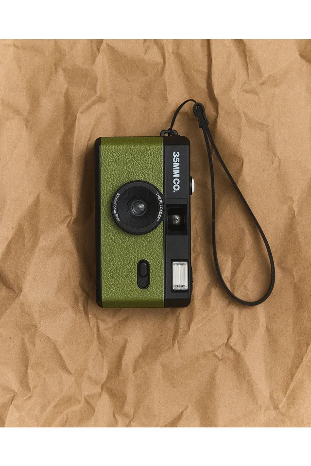 35mm Co. The Reloader Reusable Film Camera in Olive Martini, photo 4 of 7 from REVOLVE (Canada)