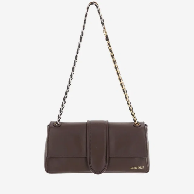 Jacquemus Shoulder Bag — Brown Lambskin in Brown Lambskin from HEWI