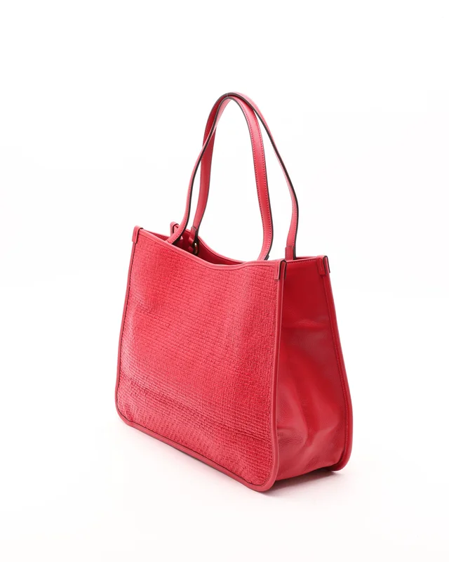Gucci Raffia Horsebit Tote Bag in Raffia from A Retro Tale, photo 3 of 8