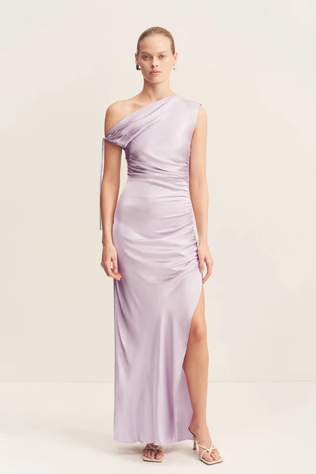 Shona Joy LA LUNE GATHERED MAXI DRESS - LILAC from Shona Joy, photo 1 of 1