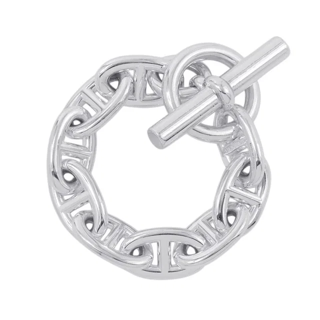 Hermès Chaine d'Ancre Bracelet 9 frames Size TGM SV925 from GALLERY RARE