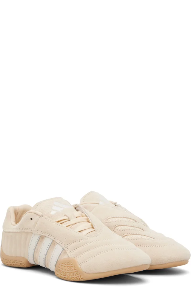 adidas Originals Beige Taekwondo Mei Elite Sneakers, photo 4 of 5 from SSENSE