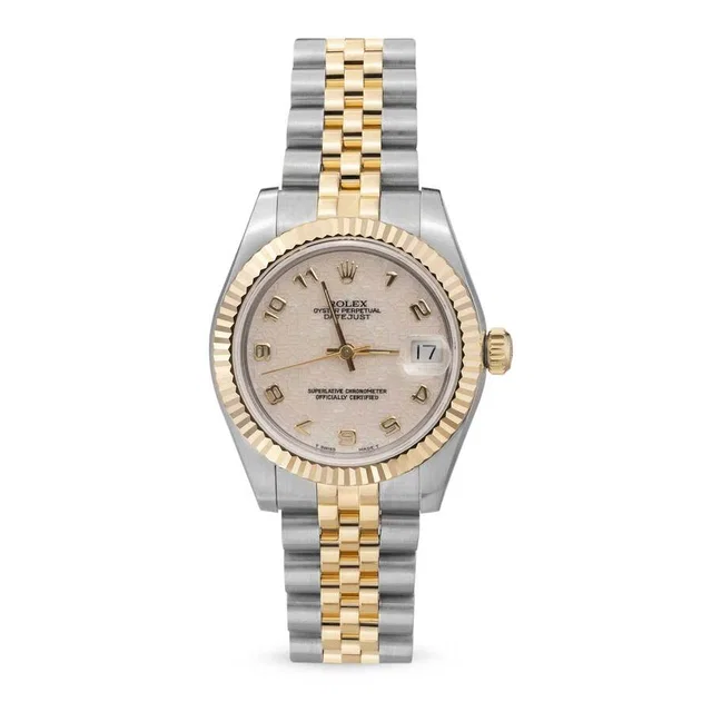 Rolex Datejust Automatic Unisex Watch 68273 in neutral|yellow|white|silver|gold|gray from Jomashop.com