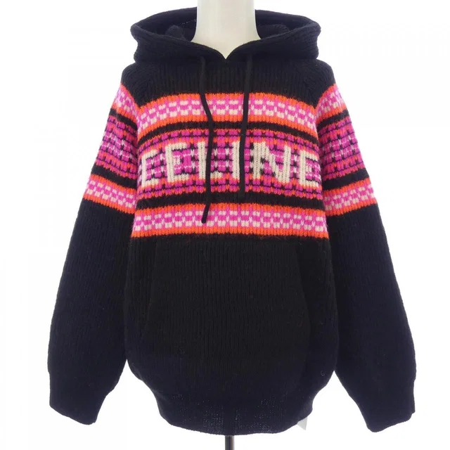 Celine Hoodie Black in Black from The Reluxe