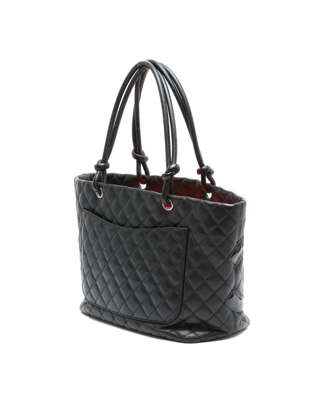 Chanel Quilted Cambon Tote Bag in Leather from A Retro Tale, photo 3 of 10