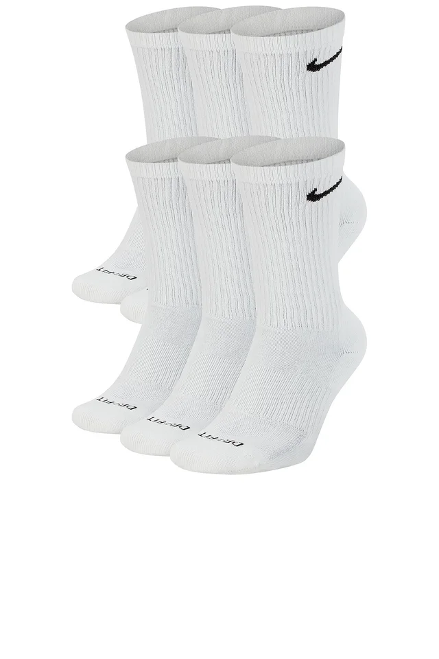 Nike Everyday Plus Cushioned Socks 6-pack in Black from REVOLVE (Canada), photo 1 of 1