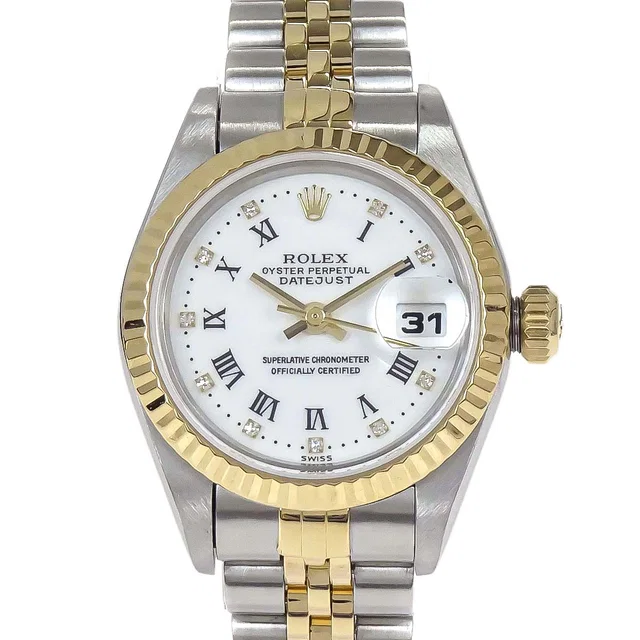 Rolex Oyster Perpetual Datejust Ref.W910593 26mm Watch 18KYG SS Diamond from AMORE Vintage Tokyo