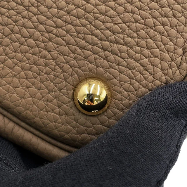 Hermès Bolide Etoupe Taurillon Clemence Size 31 in Taupe Clemence leather from GALLERY RARE, photo 10 of 15