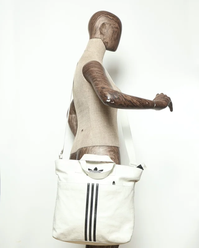 Balenciaga X Adidas North-South Tote Bag in Caviar leather from A Retro Tale, photo 10 of 10
