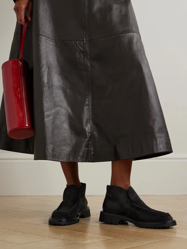 LEGRES 58 suede ankle boots in Black, photo 2 of 2 from NET-A-PORTER (Canada)
