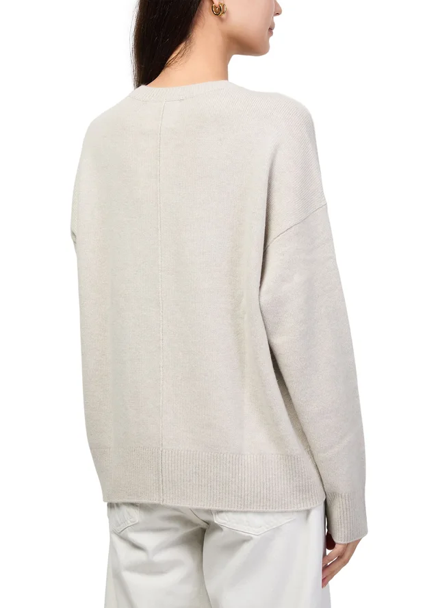 LISA YANG Nairi cashmere sweater in Grey 100% cashmere, photo 5 of 6 from 24S (US)
