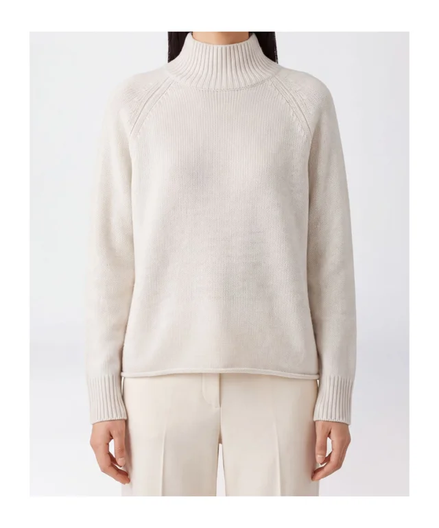 Roberto Collina Raglan mock‑neck knit sweater, photo 3 of 3 from SENSER
