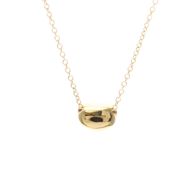 Tiffany & Co. Bean Necklace Extra Mini Pink Gold (18K) No Stone Men,Women Fashion Necklace (Pink Gold) in Pink gold Pink gold (18K) from Elady