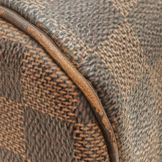 Louis Vuitton Damier Ebene Rivera MM Bag in Brown Canvas from A Retro Tale, photo 6 of 12